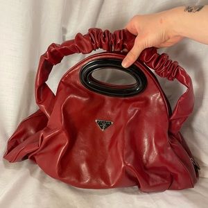 Prada bag| red